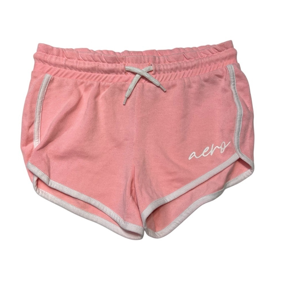 Aeropostale Pink Dolphin Hem Shorts‎